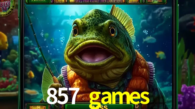 Personagem de peixe pescador do popular jogo de slot com tema de pescaria, uma das emocionantes opções de caça-níqueis para jogar e ganhar no cassino 857 games.